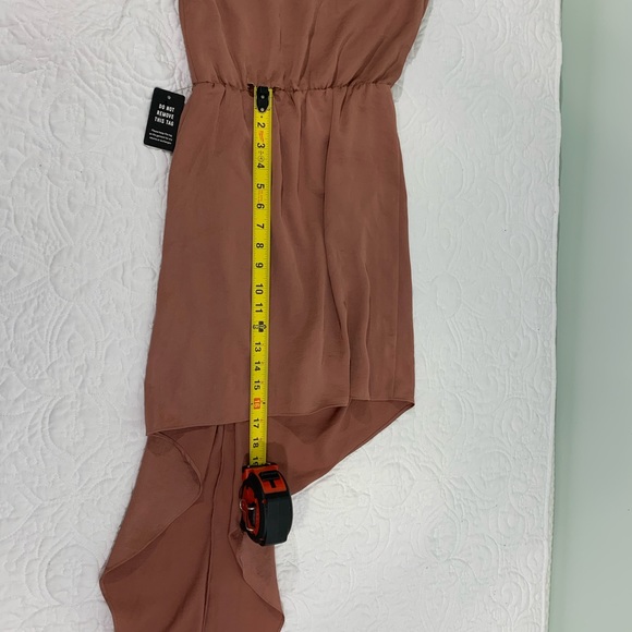 Express Light Brown Sleeveless Dress Size XS/TP.  New With Tags - Picture 6 of 12